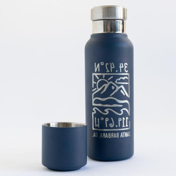 Santa Barbara Coordinates Insulated Bottle & Cup Set